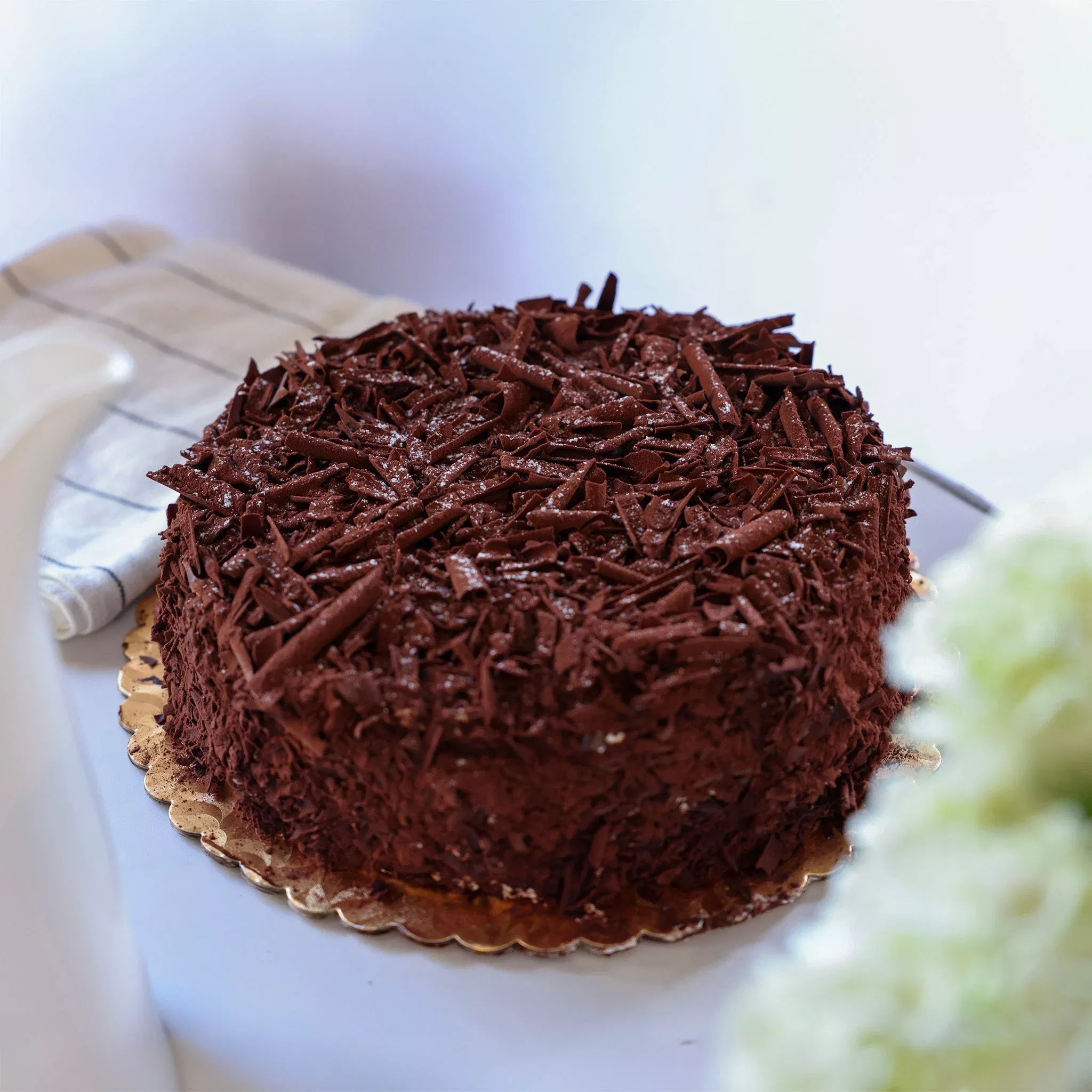 TRIPLE CHOCOLATE CAKE