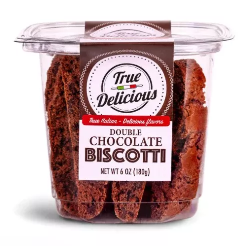True Delicious Double ChocolateBiscotti (6oz)