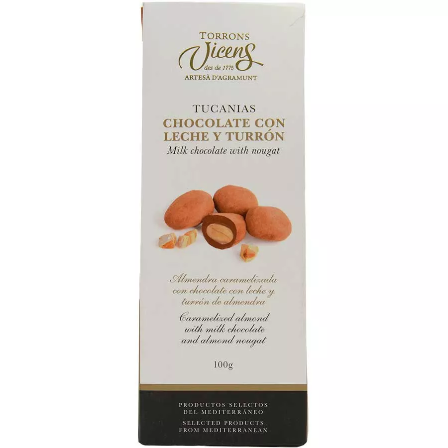 Tucanias - Milk Chocolate with Almond Nougat