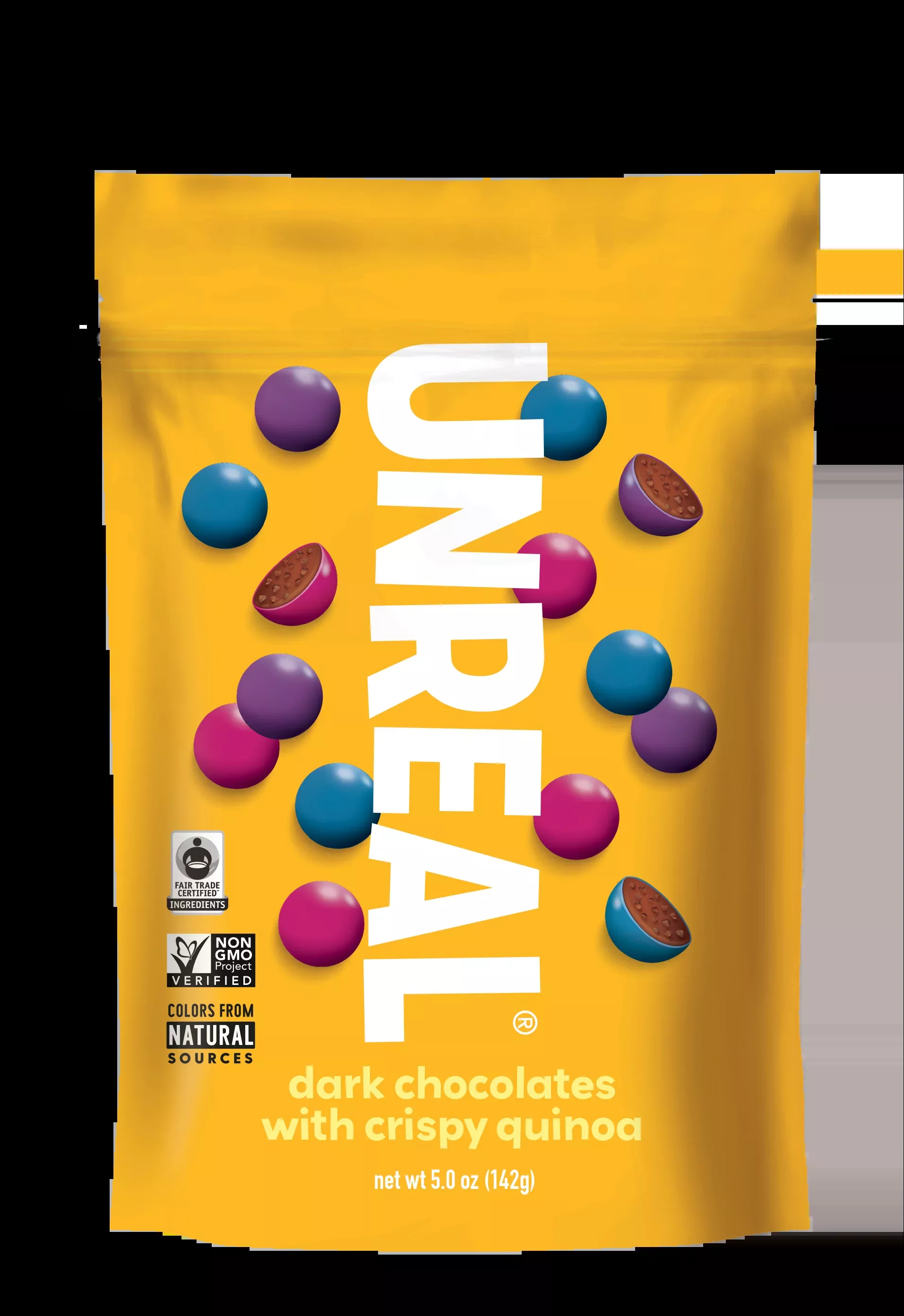 UNREAL - Dark Chocolate Crispy Quinoa Gems