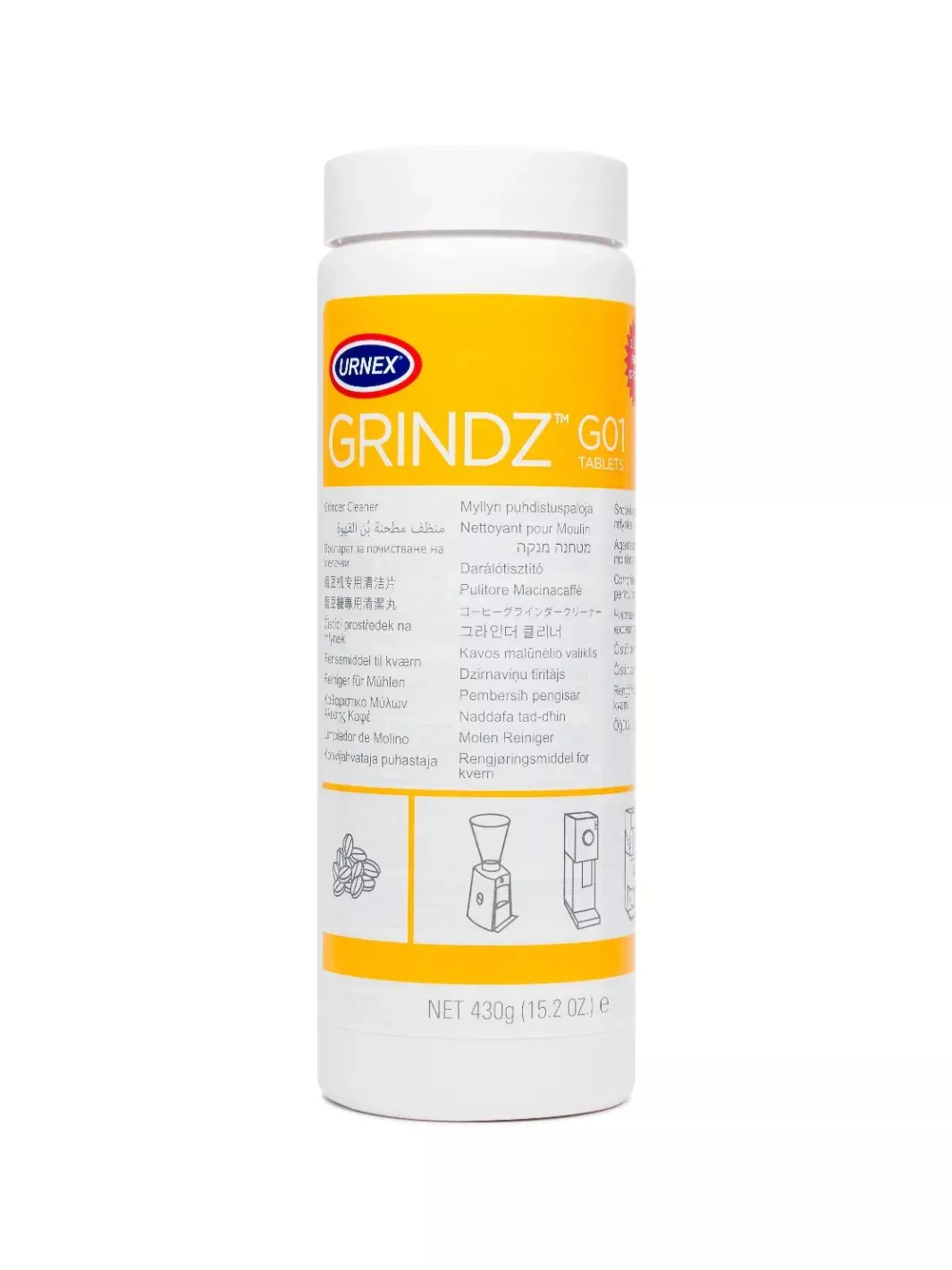 URNEX Grindz Grinder Cleaner (430g/15.2oz)