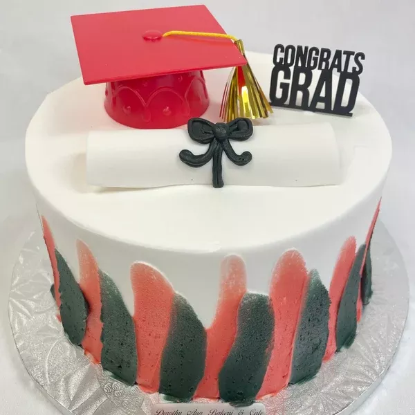 Vanessa Design Grad Cake (3 layers)