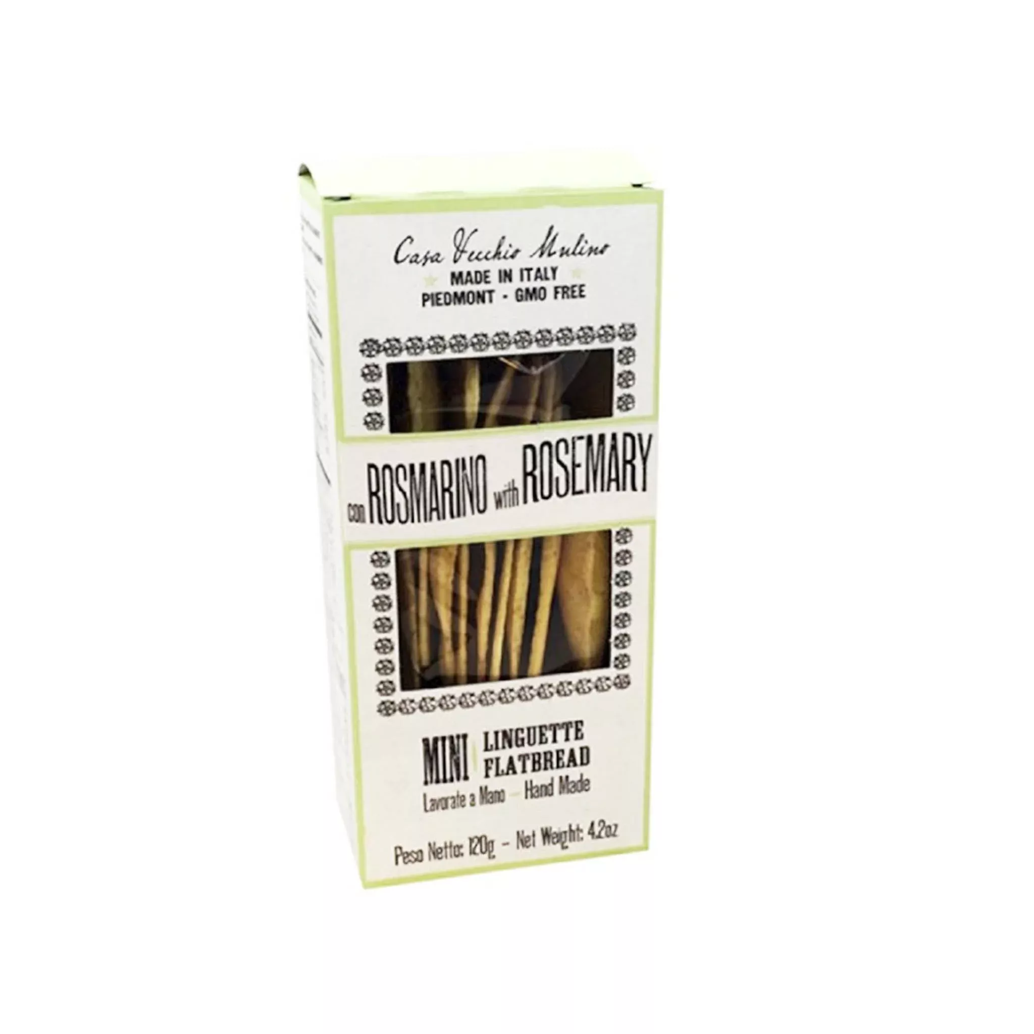 VECCHIO MULINO MINI ROSEMARY FLATBREAD 120g