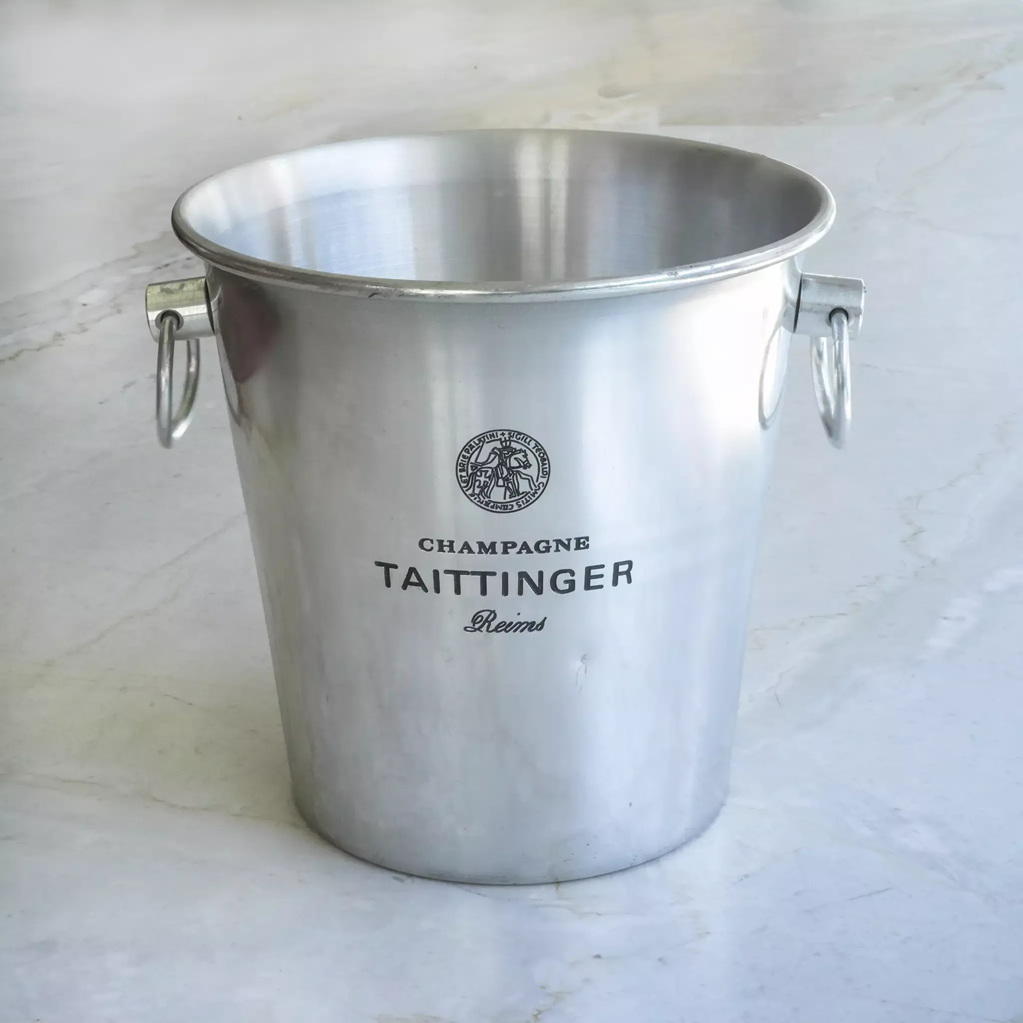 VINTAGE CHAMPAGNE BUCKET - "TAITTINGER"