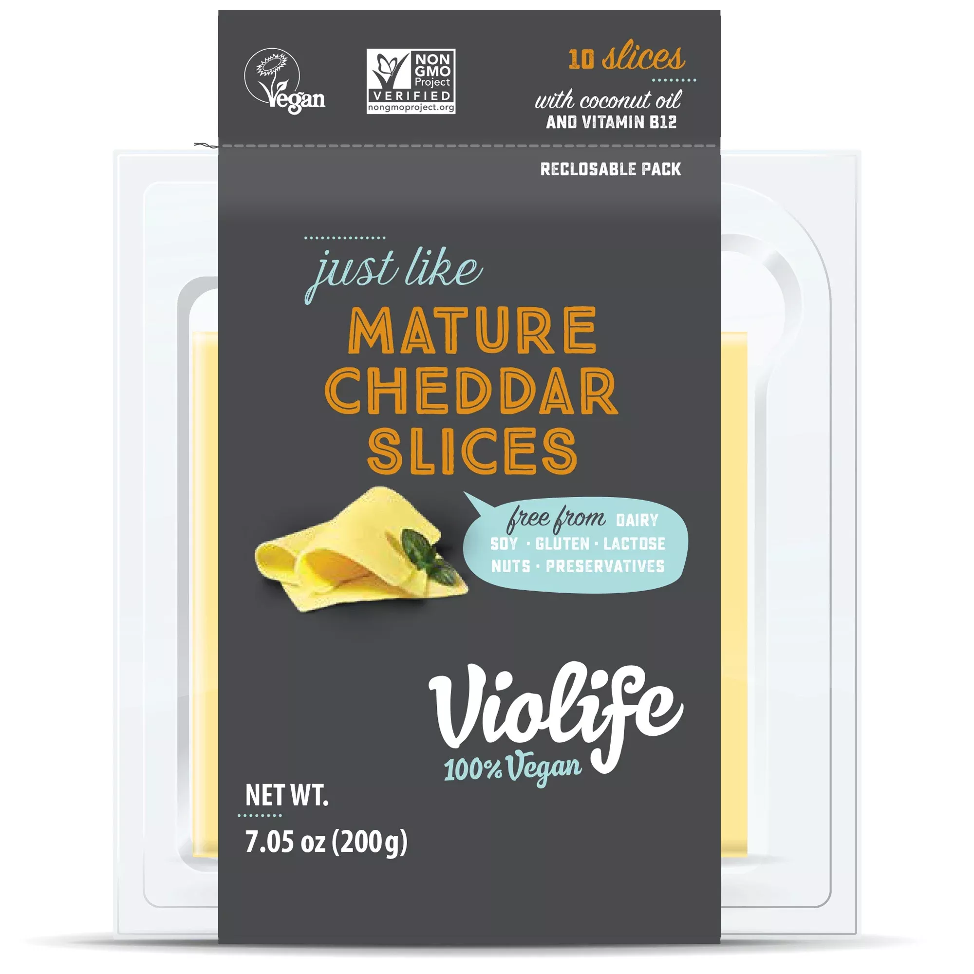 Violife - Just Like Mature Cheddar Slices