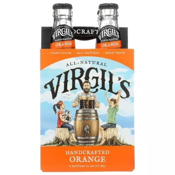 Virgil's Orange Cream 4pk