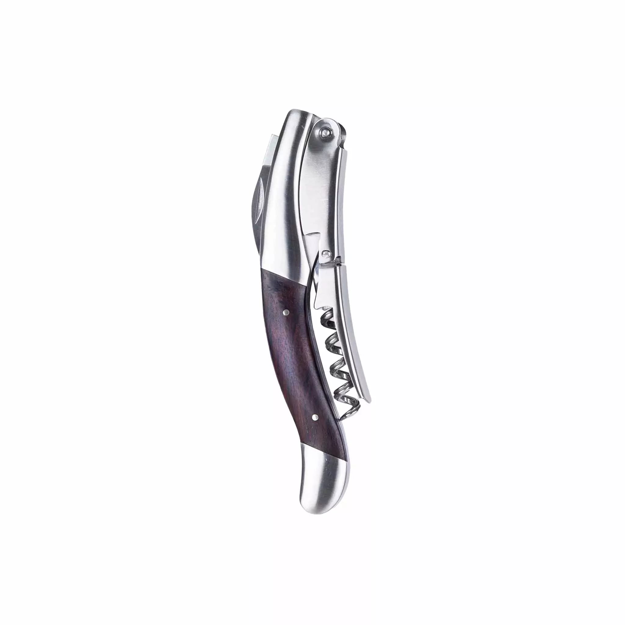VISKI ADMIRAL HEAVYWEIGHT CORKSCREW WITH EBONY WOOD HANDLE
