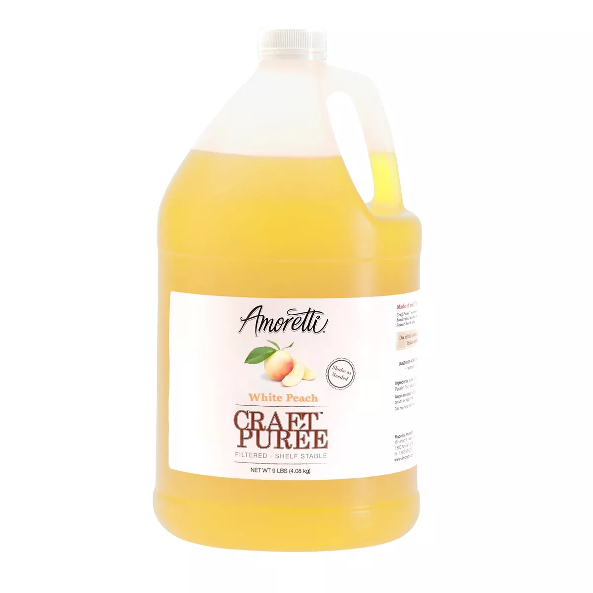 White Peach Craft Puree