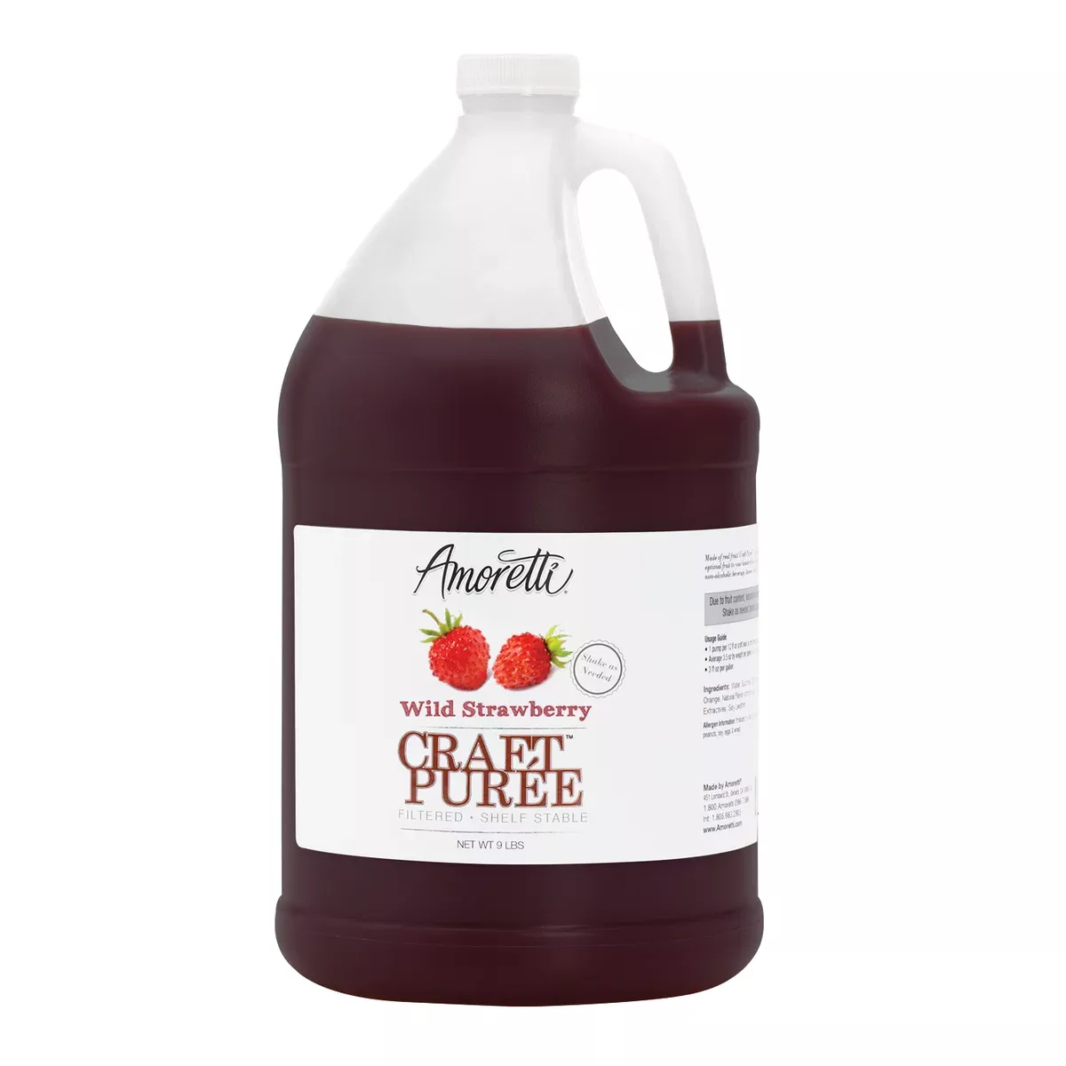 Wild Strawberry Craft Puree
