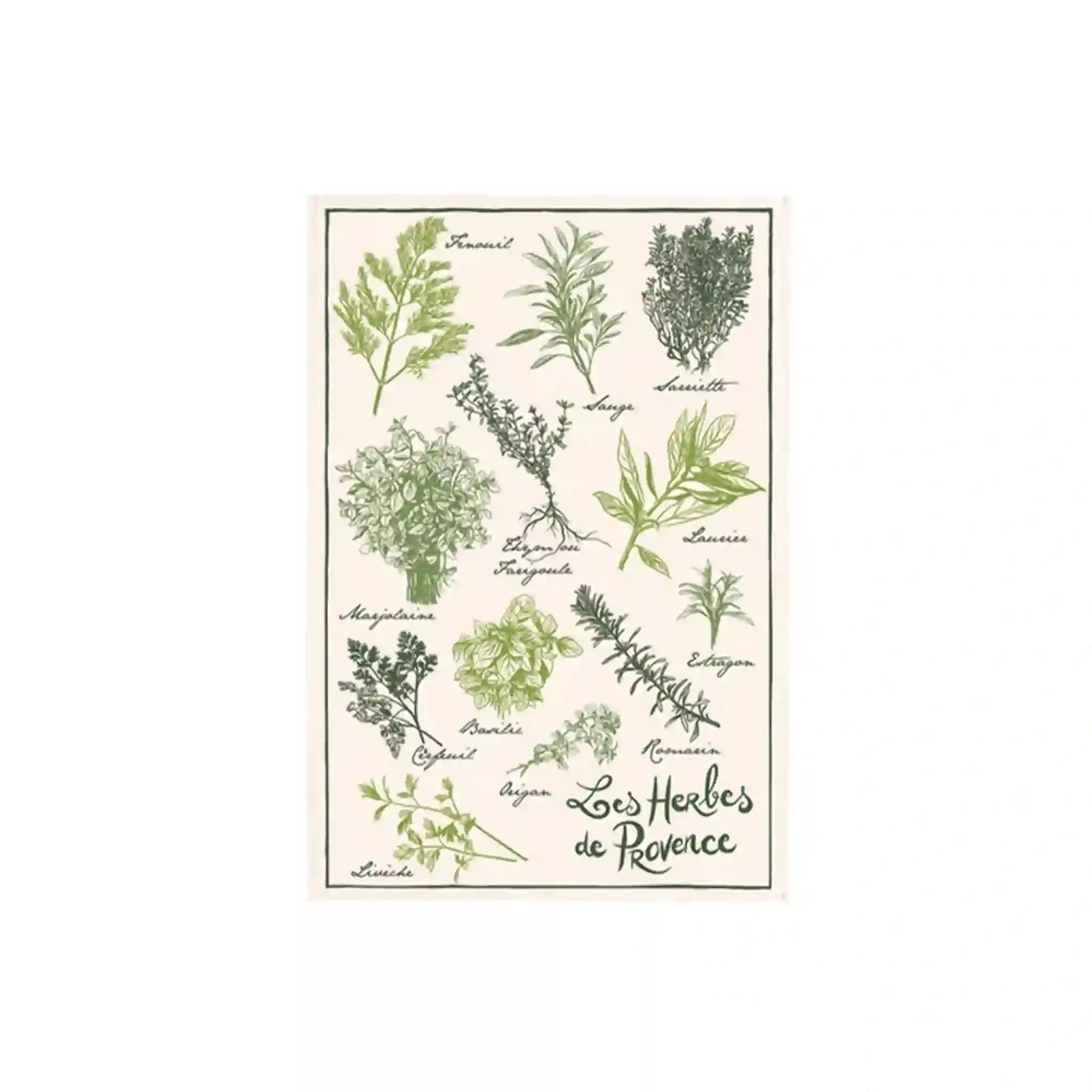 WINKLER HERBS DE PROVENCE TEA TOWEL