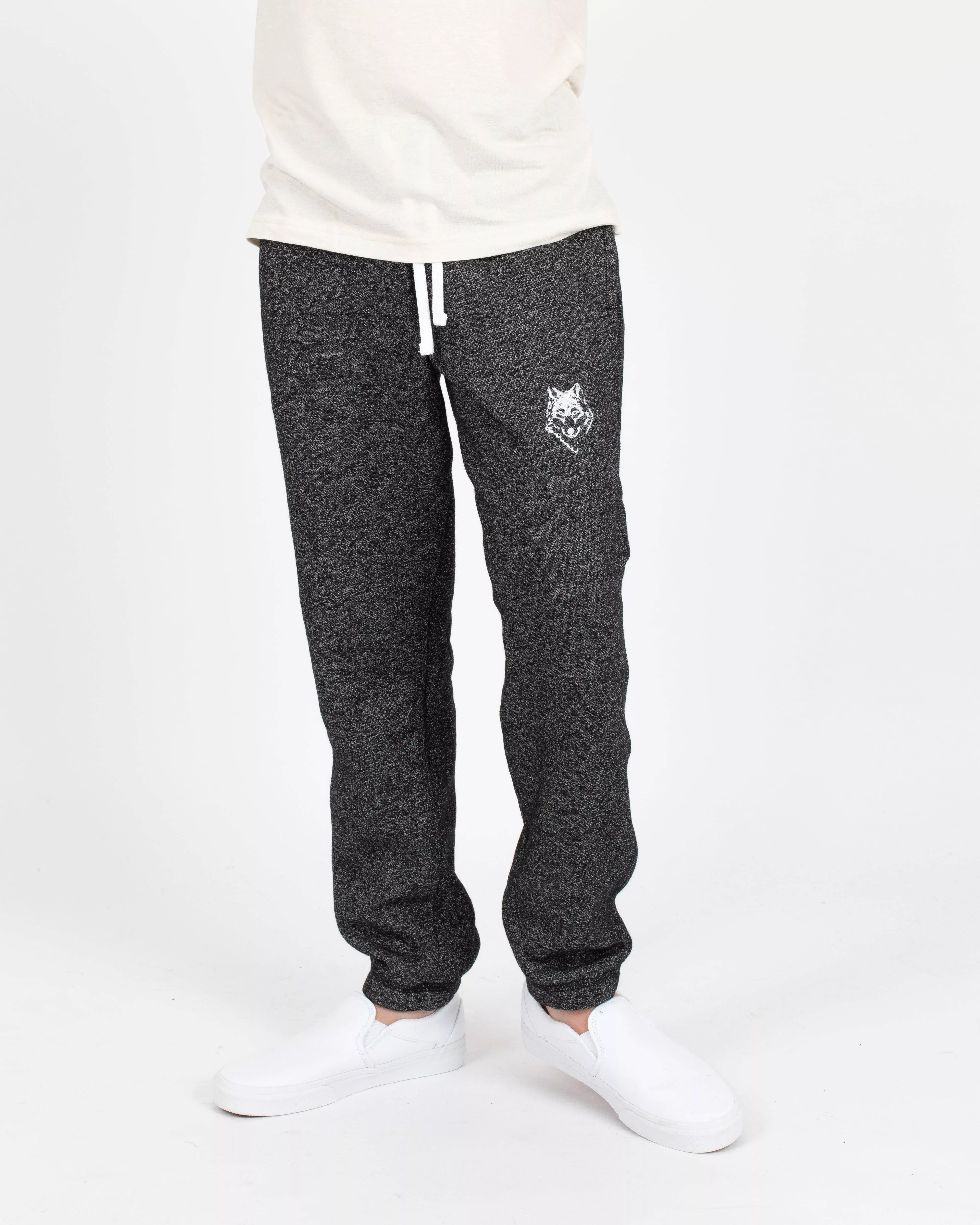 Wolfe Cubs Marled Black Sweatpants