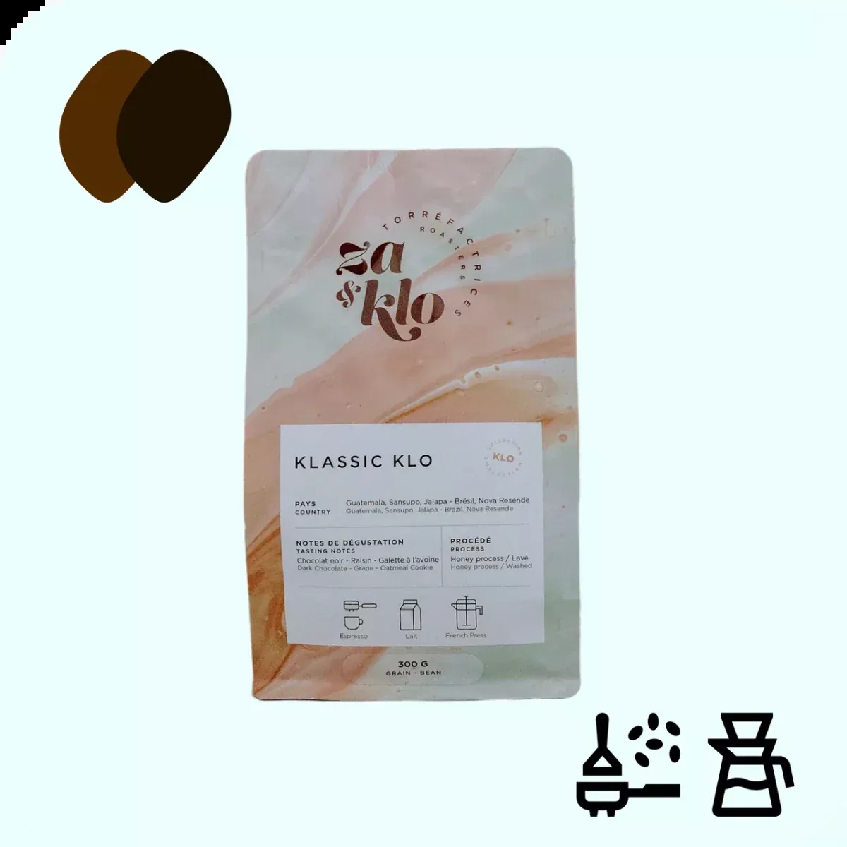Za & Klo - Klassic - Coffee beans