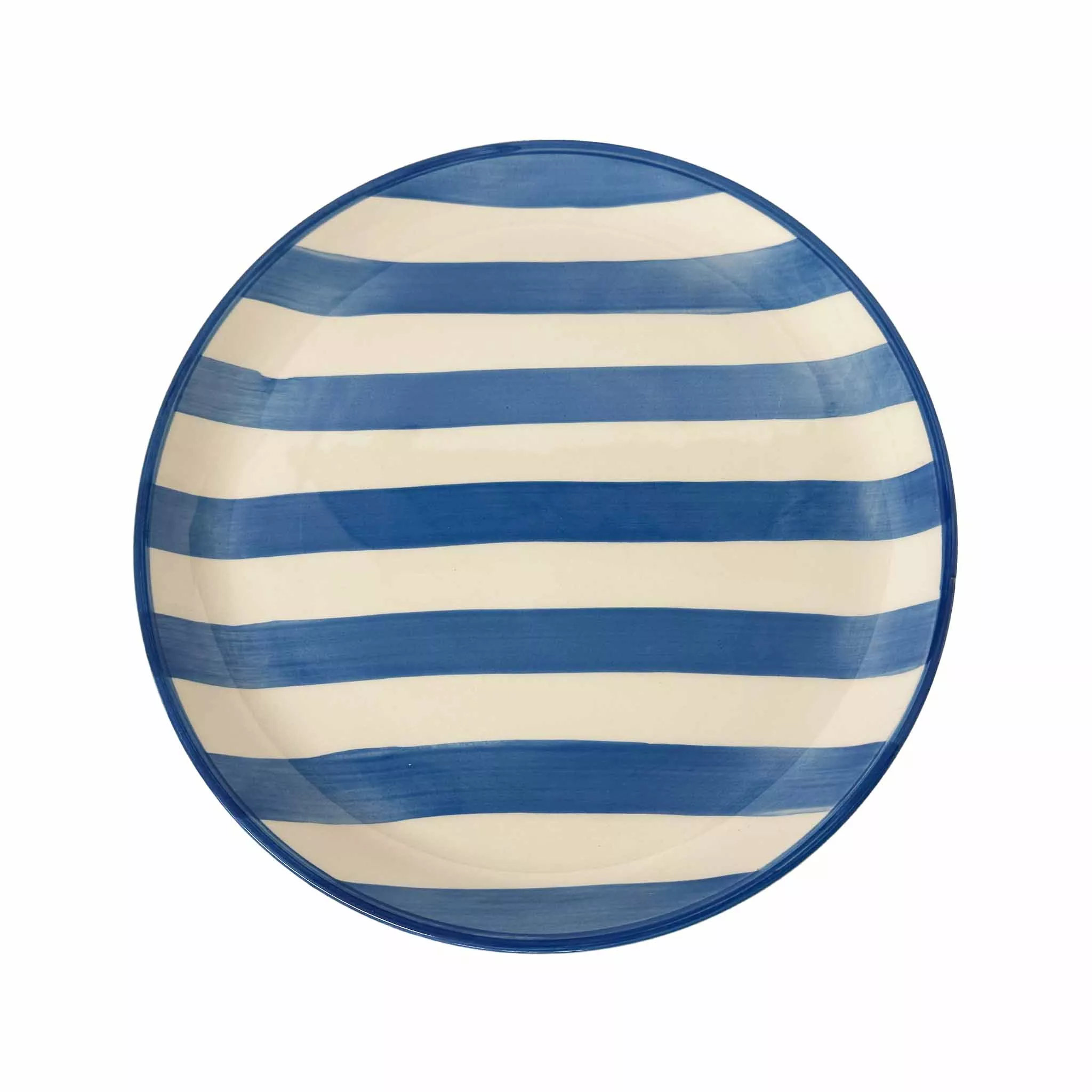 ZAFFERANO AMERICA LIDO DINNER PLATE - LIGHT BLUE