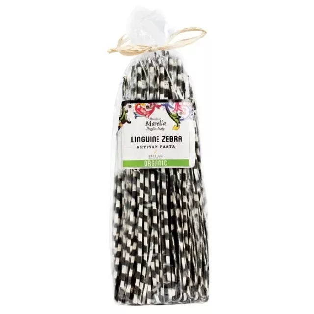 Zebra Linguine, Marella, 8.8 oz