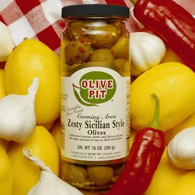 Zesty Sicilian Olives